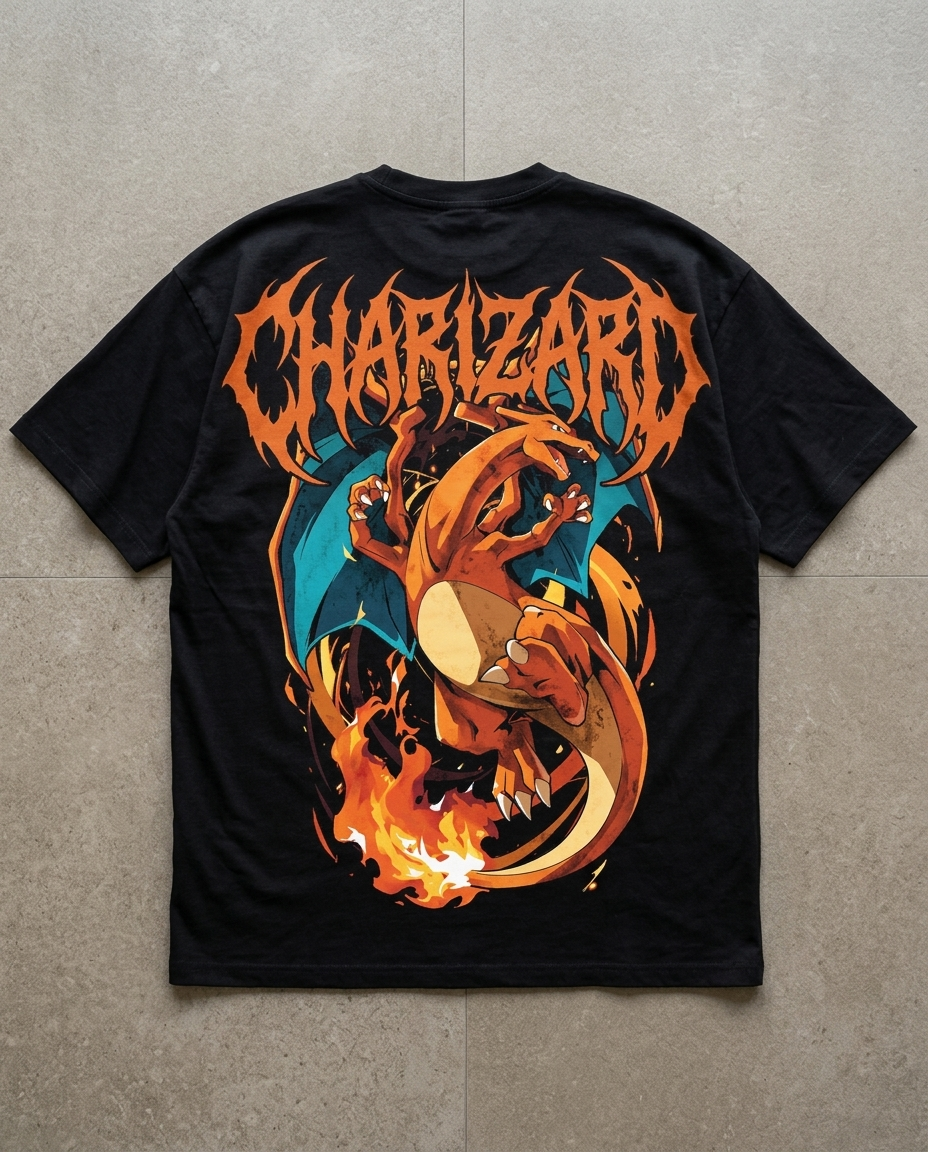 Dragón flameante